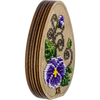 Bead embroidery kit on wood "Easter Egg"