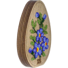 Bead embroidery kit on wood "Easter Egg"