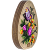 Bead embroidery kit on wood "Easter Egg"