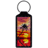 Cross-stitch kit on artificial leather "Sunset"