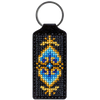 Cross-stitch kit on artificial leather "Key"