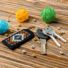 Cross-stitch kit on artificial leather 