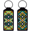 Cross-stitch kit on artificial leather "Ethnic ornament"