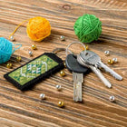 Cross-stitch kit on artificial leather 