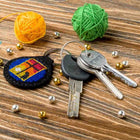 Cross-stitch kit on artificial leather 