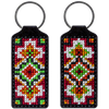 Cross-stitch kit on artificial leather "Ethnic ornament"