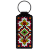 Cross-stitch kit on artificial leather "Ethnic ornament"