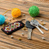 Cross-stitch kit on artificial leather "Ethnic ornament"