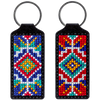 Cross-stitch kit on artificial leather "Ethnic ornament"