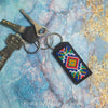 Cross-stitch kit on artificial leather "Ethnic ornament"