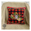 DIY Bead embroidery cushion cover kit "Christmas mood"