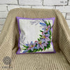 DIY Bead embroidery cushion cover kit "Lilies"