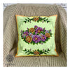 DIY Bead embroidery cushion cover kit "Easter bouquet"