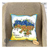 DIY Bead embroidery cushion cover kit "Blooming Ukraine"