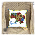 DIY Bead embroidery cushion cover kit 