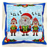 DIY Bead embroidery cushion cover kit "Christmas song"