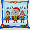 DIY Bead embroidery cushion cover kit "Christmas song"