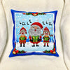 DIY Bead embroidery cushion cover kit "Christmas song"