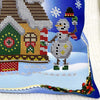 DIY Bead embroidery cushion cover kit "Christmas mood"