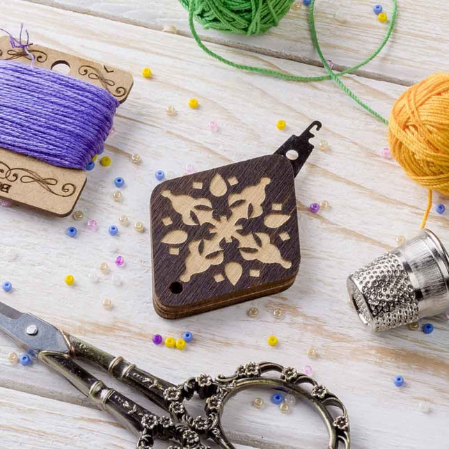 Wood Needle threader