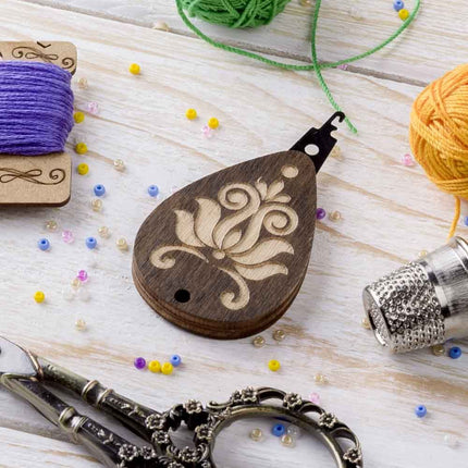 Wood Needle threader