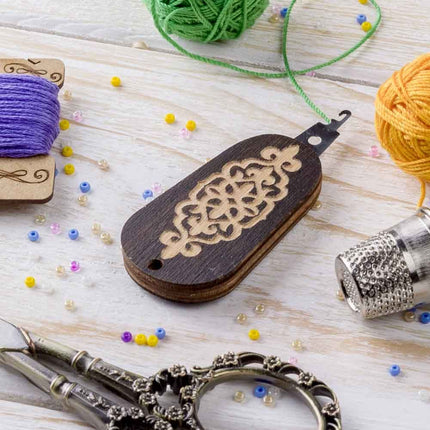 Wood Needle threader