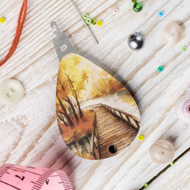 Wood Needle threader