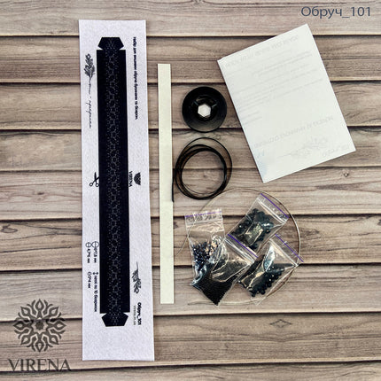 DIY Bead kit "Hair hoop"