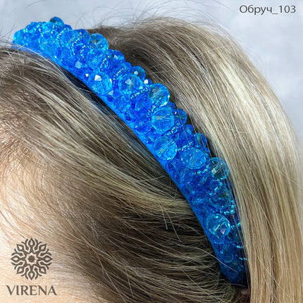 DIY Bead kit "Hair hoop"