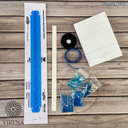 DIY Bead kit "Hair hoop"