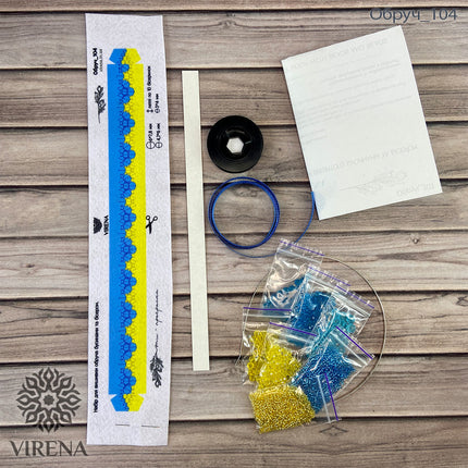 DIY Bead kit "Hair hoop"