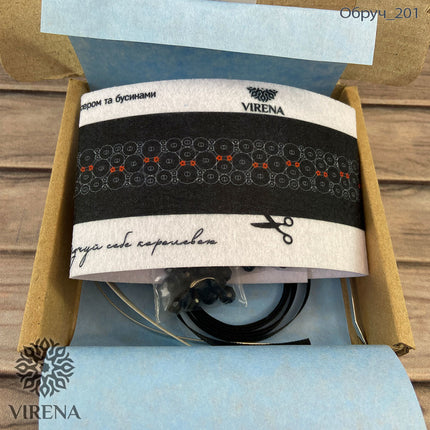 DIY Bead kit "Hair hoop"