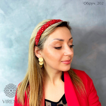 DIY Bead kit "Hair hoop"