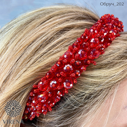 DIY Bead kit "Hair hoop"