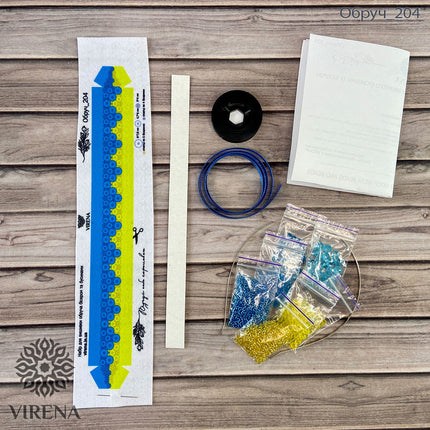 DIY Bead kit "Hair hoop"