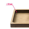 DIY Bead embroidery kit "Ornament" for creating bead organizer tray with a wooden lid.