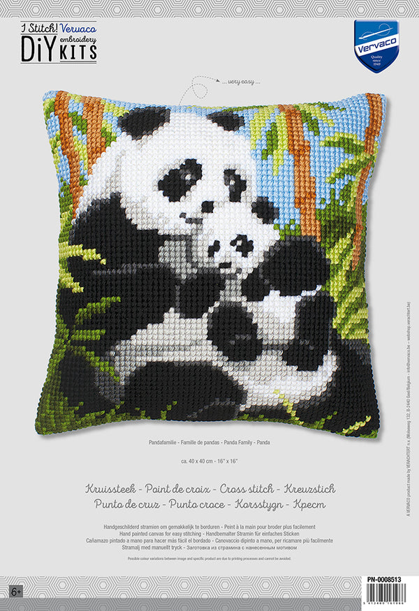 DIY Cross stitch cushion kit 