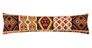 DIY Cross Stitch Cushion Kit "Geometrical", Draft stopper kit