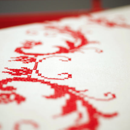 DIY Printed Tablecloth kit "Red decoration"