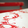 DIY Printed Tablecloth kit "Red decoration"