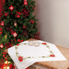 DIY Printed Tablecloth kit "Christmas roses"