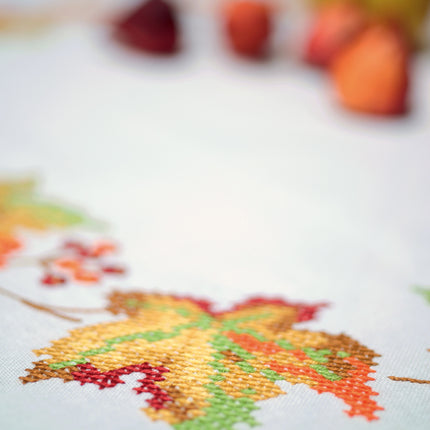 DIY Printed Tablecloth kit "Autumn leaves"