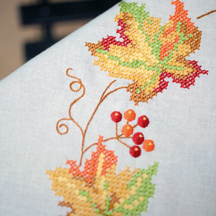 DIY Printed Tablecloth kit "Autumn leaves"