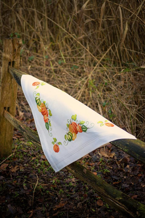 DIY Printed Tablecloth kit "Pumpkins"