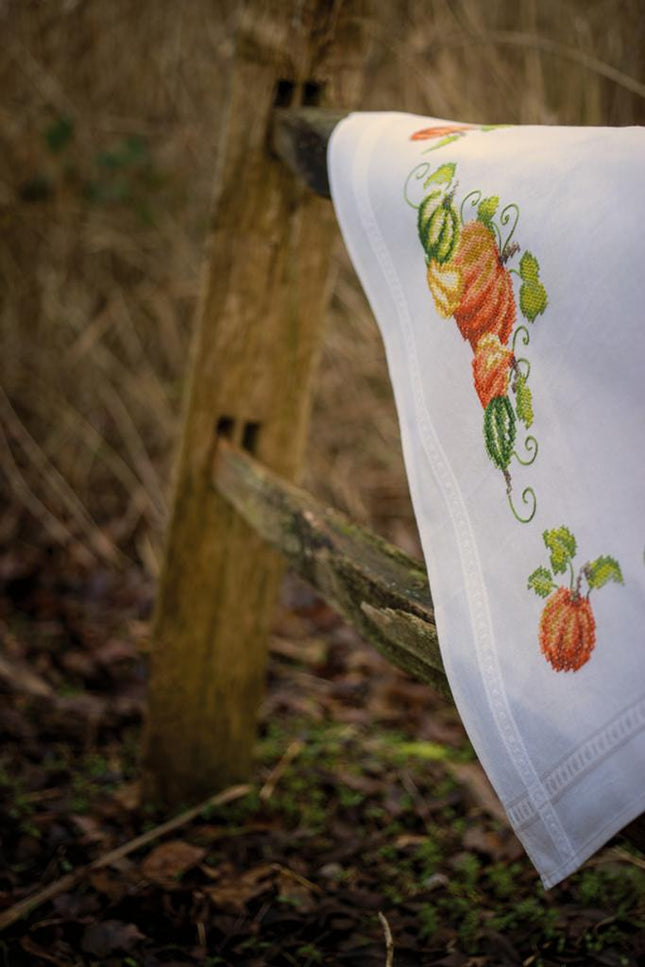 DIY Printed Tablecloth kit "Pumpkins"