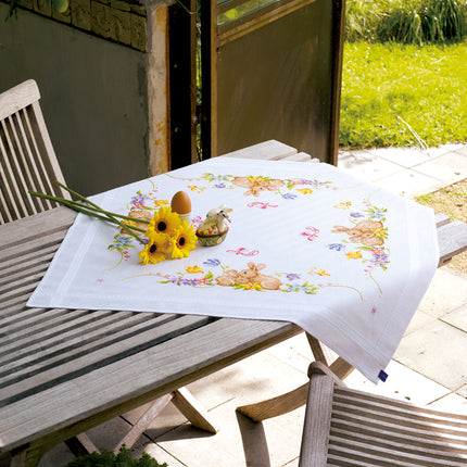 DIY Printed Tablecloth kit "Rabbits"