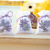 DIY Counted Cross Stitch Kit "Bag kit Lavender twigs with heart"