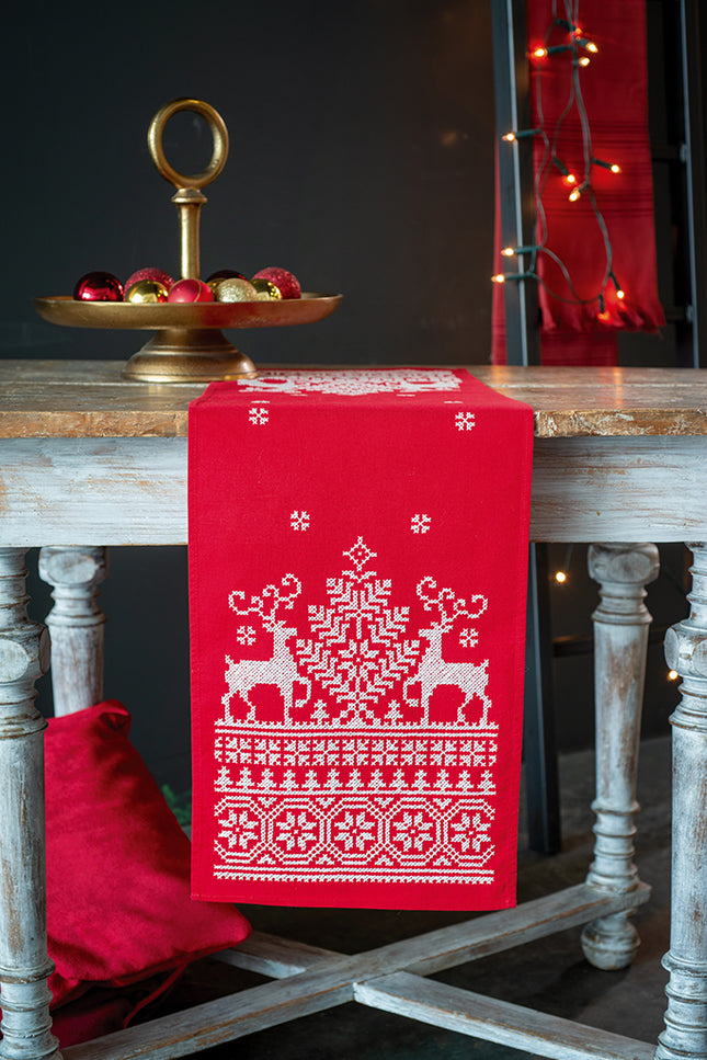 DIY Table Runner kit "Reindeer"