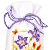 DIY Counted Cross Stitch Kit "Bag kit Summer flowers set of 3"