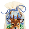 DIY Counted Cross Stitch Kit "Bag kit Wintertime set of 3, Christmas gifts"